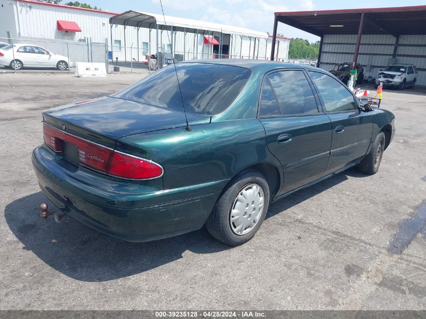 2003 Buick Century Custom VIN: 2G4WS52J731262710 Lot: 39235128