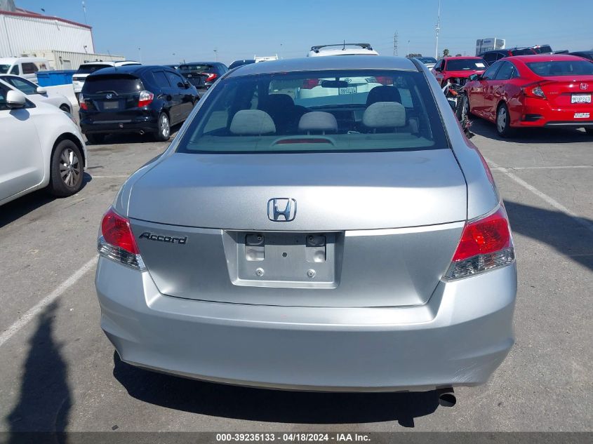 2010 Honda Accord 2.4 Lx VIN: 1HGCP2F31AA107061 Lot: 39235133