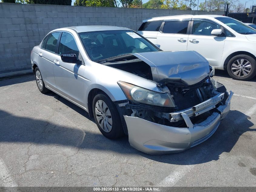 2010 Honda Accord 2.4 Lx VIN: 1HGCP2F31AA107061 Lot: 39235133