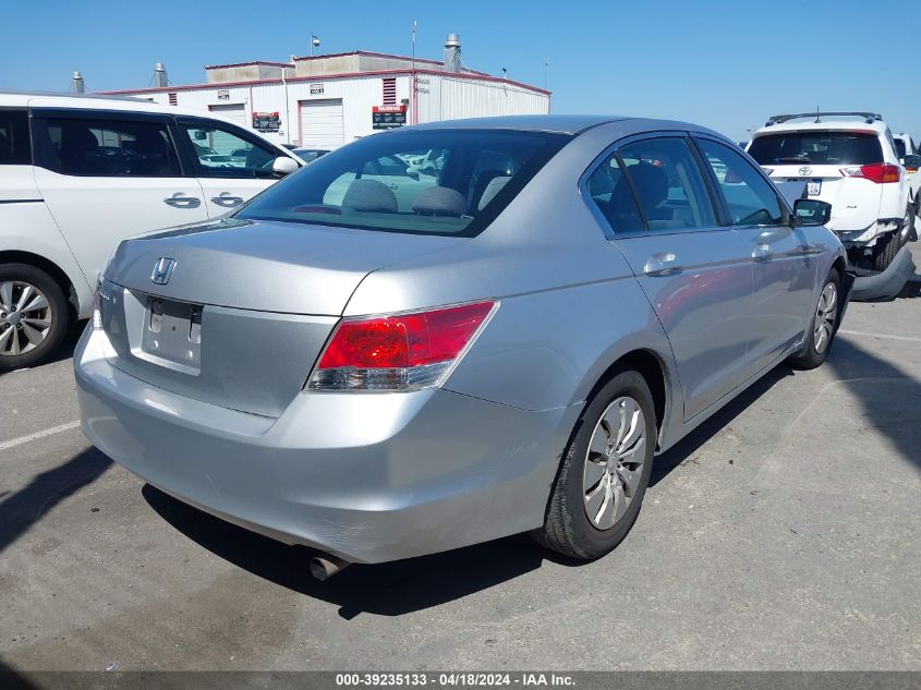2010 Honda Accord 2.4 Lx VIN: 1HGCP2F31AA107061 Lot: 39235133