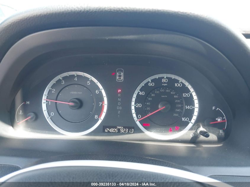 2010 Honda Accord 2.4 Lx VIN: 1HGCP2F31AA107061 Lot: 39235133