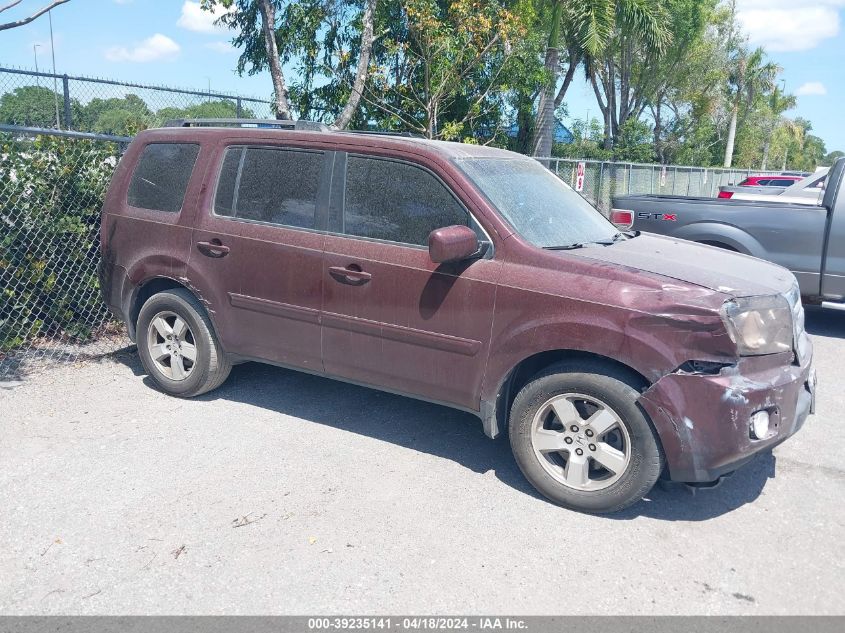 2011 Honda Pilot Ex-L VIN: 5FNYF3H5XBB011157 Lot: 39235141