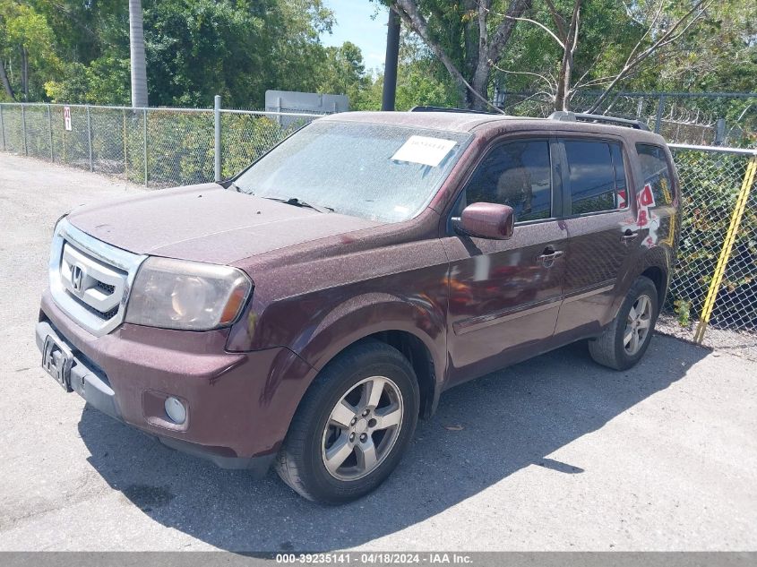 2011 Honda Pilot Ex-L VIN: 5FNYF3H5XBB011157 Lot: 39235141