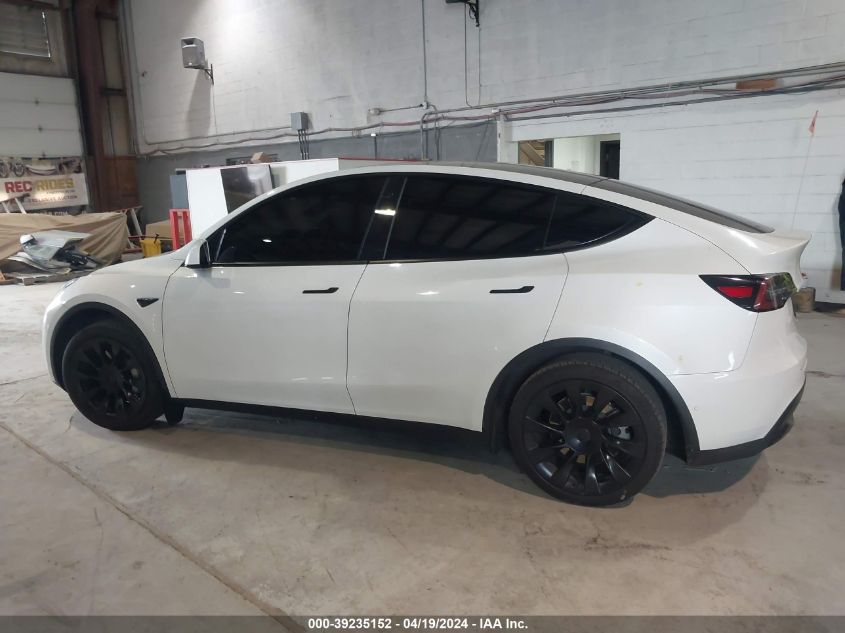 2020 Tesla Model Y Long Range Dual Motor All-Wheel Drive VIN: 5YJYGDEE4LF032840 Lot: 39235152