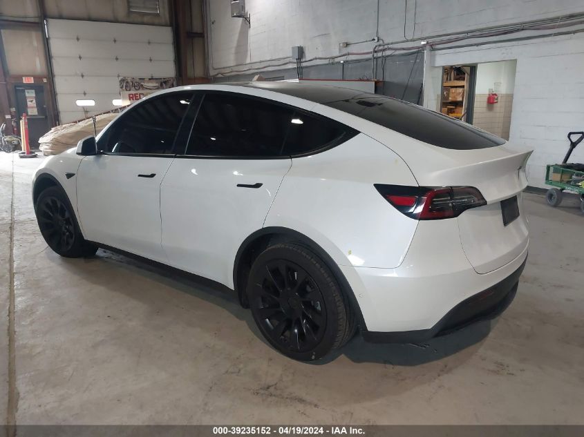 2020 Tesla Model Y Long Range Dual Motor All-Wheel Drive VIN: 5YJYGDEE4LF032840 Lot: 39235152