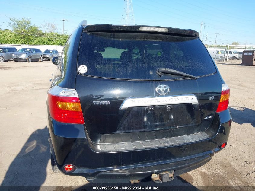 2009 Toyota Highlander Limited VIN: JTEES42A792119707 Lot: 50556754