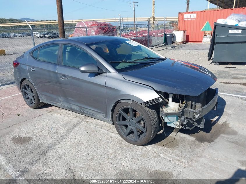 2019 Hyundai Elantra Value Edition VIN: 5NPD84LF9KH451550 Lot: 40158524