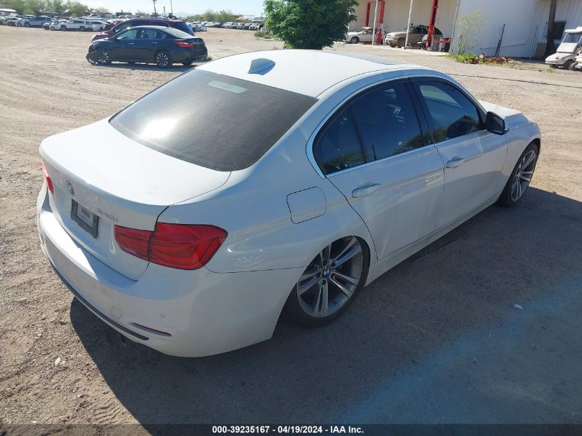 2016 BMW 340I VIN: WBA8B3G53GNT63063 Lot: 39235167