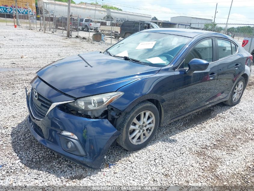 2016 Mazda Mazda3 I Touring VIN: JM1BM1V70G1302773 Lot: 39235171