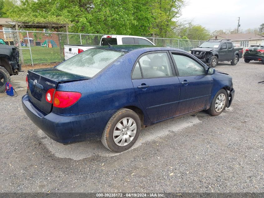 2003 Toyota Corolla Le VIN: JTDBR32E630035865 Lot: 39235172