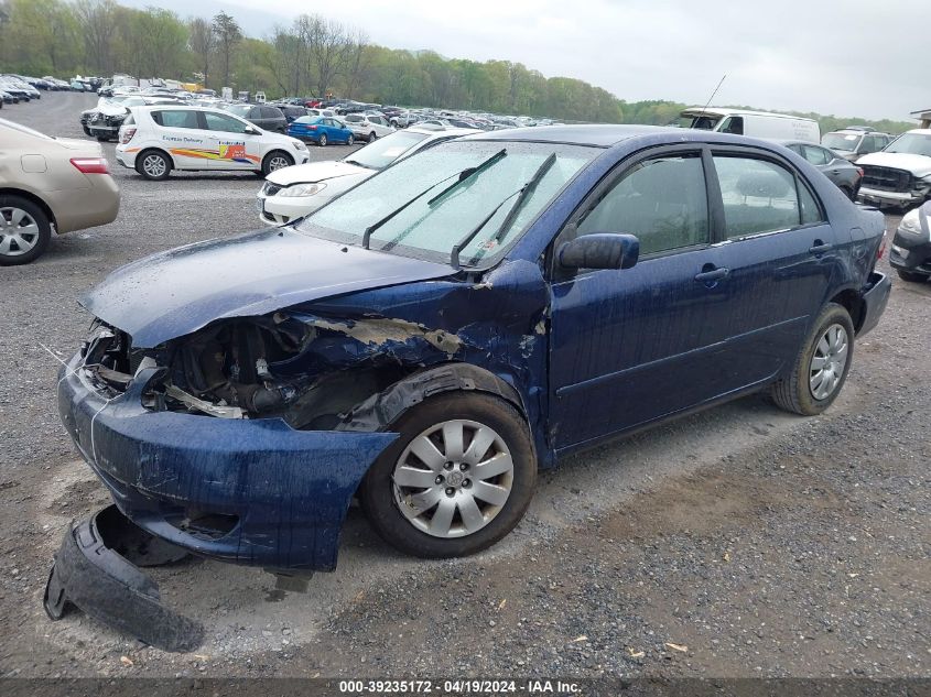 2003 Toyota Corolla Le VIN: JTDBR32E630035865 Lot: 39235172