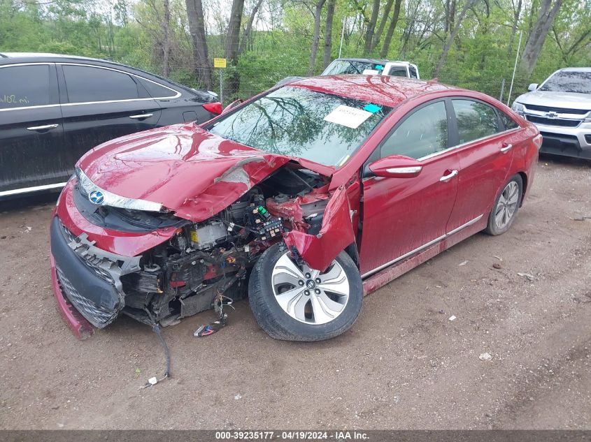 2013 Hyundai Sonata Hybrid Limited VIN: KMHEC4A42DA083500 Lot: 39235177