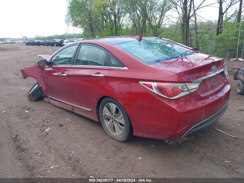 2013 Hyundai Sonata Hybrid Limited VIN: KMHEC4A42DA083500 Lot: 39235177