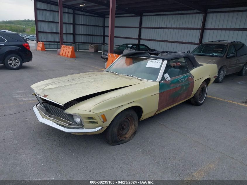 1970 Ford Mustang VIN: 0F03F182784 Lot: 39236640