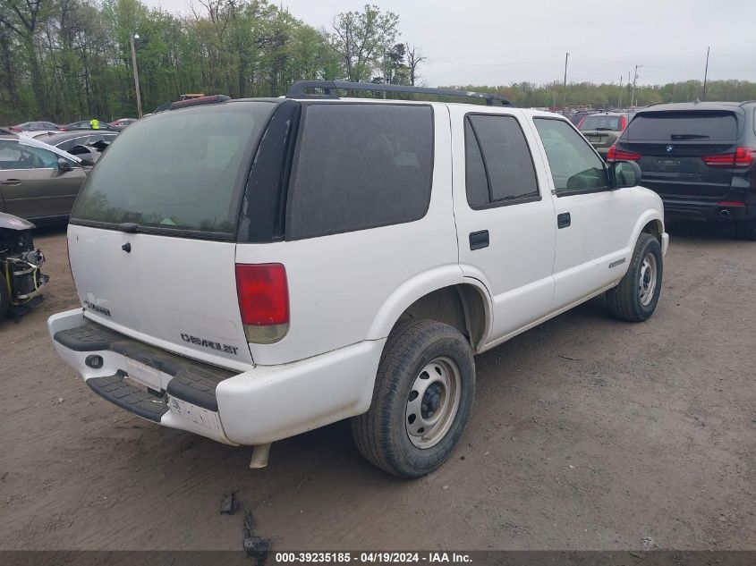 2003 Chevrolet Blazer Ls VIN: 1GNDT13XX3K137518 Lot: 39235185