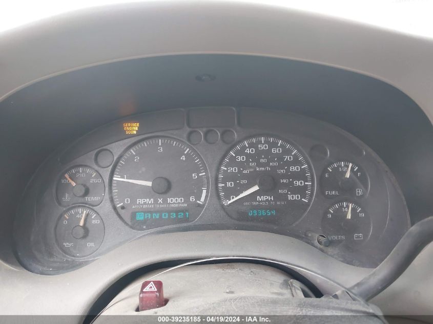 2003 Chevrolet Blazer Ls VIN: 1GNDT13XX3K137518 Lot: 39235185