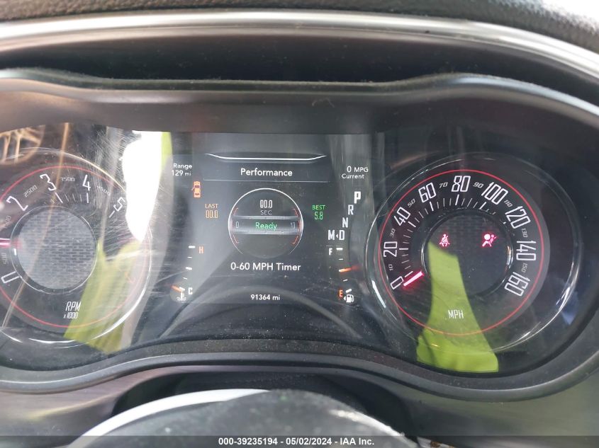 2018 Dodge Challenger R/T VIN: 2C3CDZBT8JH196039 Lot: 39235194