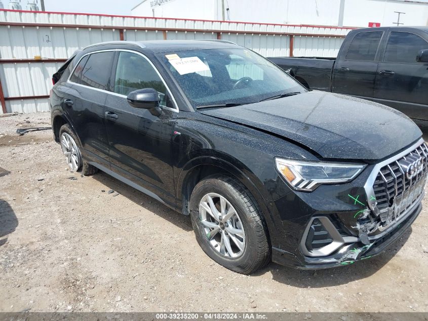 2023 Audi Q3 Premium 45 Tfsi S Line Quattro Tiptronic VIN: WA1DECF34P1041185 Lot: 39235200