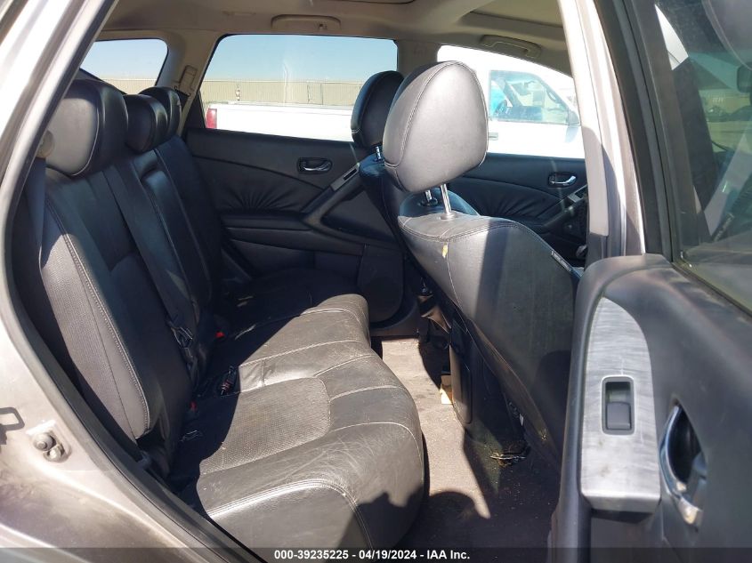 2009 Nissan Murano Sl VIN: JN8AZ18U79W024088 Lot: 39235225