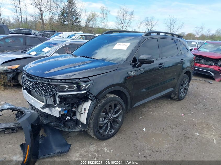 2023 Kia Sorento X-Line Sx Prestige VIN: 5XYRKDLFXPG234840 Lot: 39235227