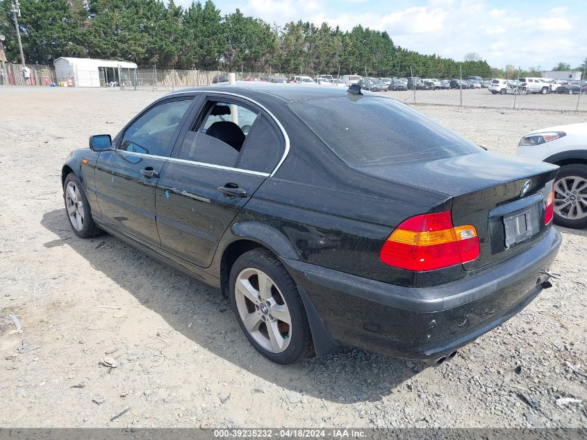 WBAEW53435PN37196 | 2005 BMW 330XI