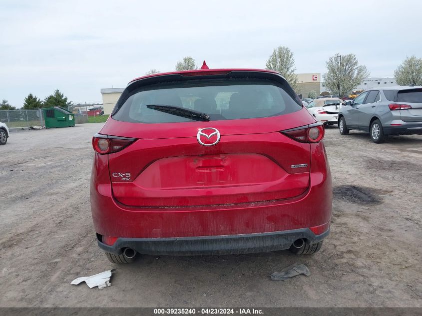 2020 Mazda Cx-5 Sport VIN: JM3KFBBM8L0801404 Lot: 39235240