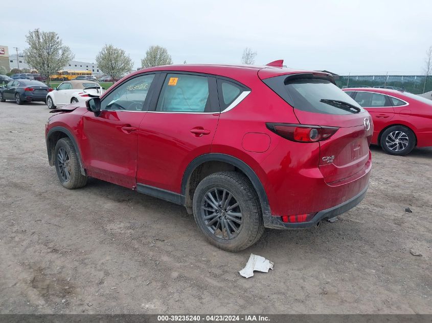 2020 Mazda Cx-5 Sport VIN: JM3KFBBM8L0801404 Lot: 39235240