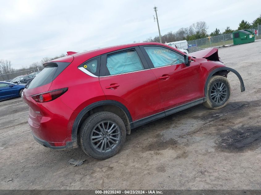 2020 Mazda Cx-5 Sport VIN: JM3KFBBM8L0801404 Lot: 39235240