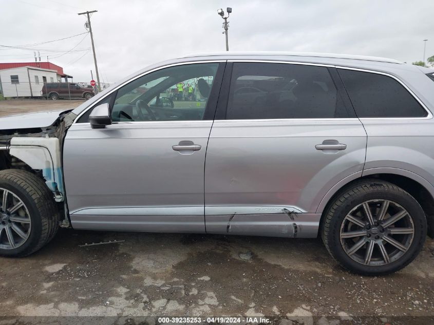 2019 Audi Q7 45 Premium/45 Se Premium VIN: WA1LHAF77KD017481 Lot: 39235253