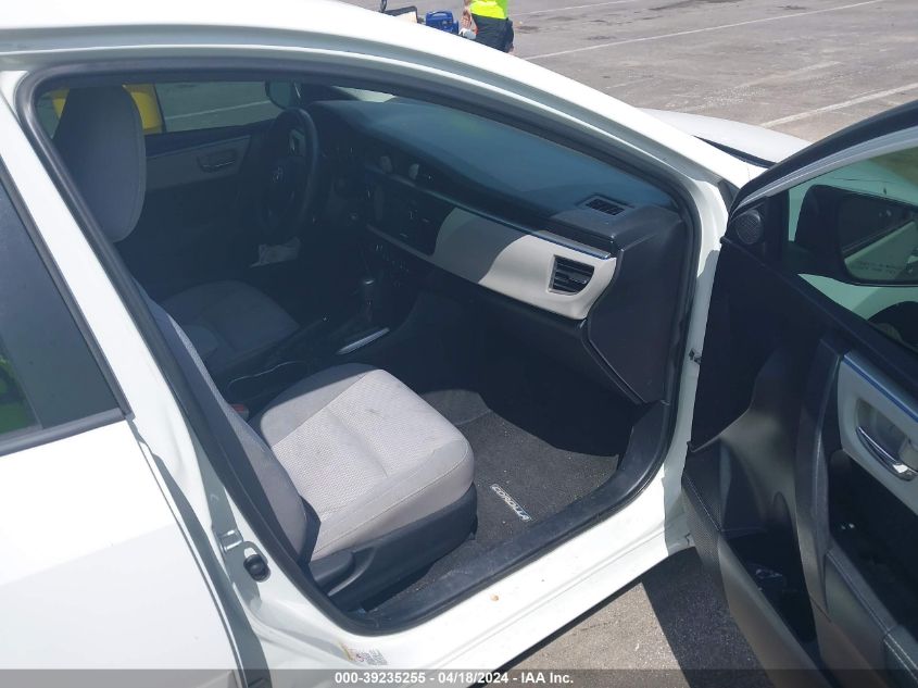 2015 Toyota Corolla Le VIN: 2T1BURHE8FC248707 Lot: 39235255