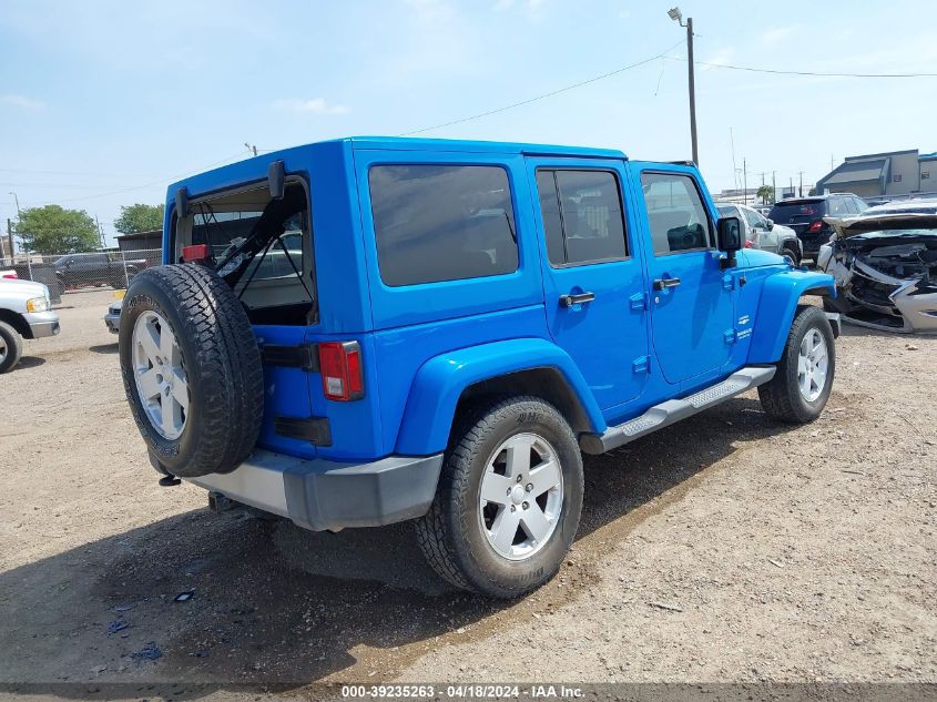 2011 Jeep Wrangler Unlimited Sahara VIN: 1J4BA5H17BL632697 Lot: 39235263