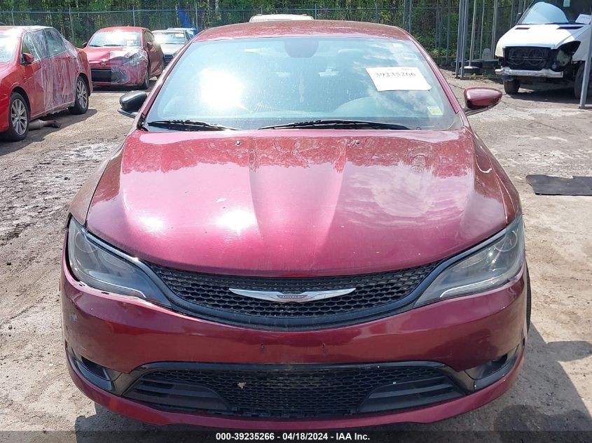 2015 Chrysler 200 S VIN: 1C3CCCBB1FN681435 Lot: 39235266