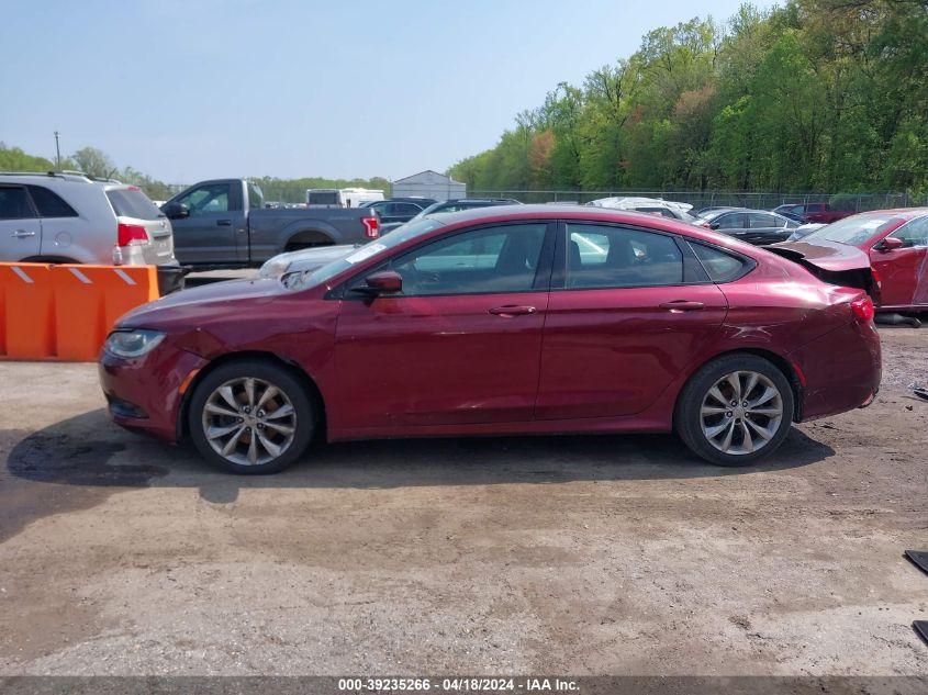 2015 Chrysler 200 S VIN: 1C3CCCBB1FN681435 Lot: 39235266