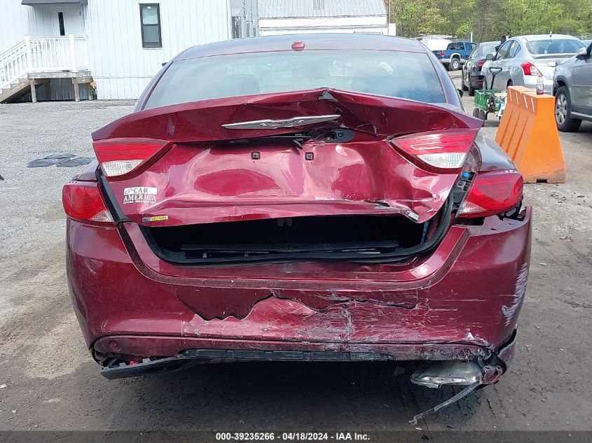 2015 Chrysler 200 S VIN: 1C3CCCBB1FN681435 Lot: 39235266