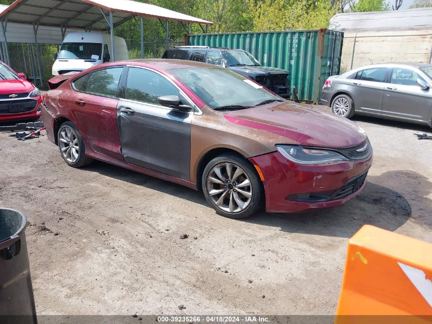 2015 Chrysler 200 S VIN: 1C3CCCBB1FN681435 Lot: 39235266