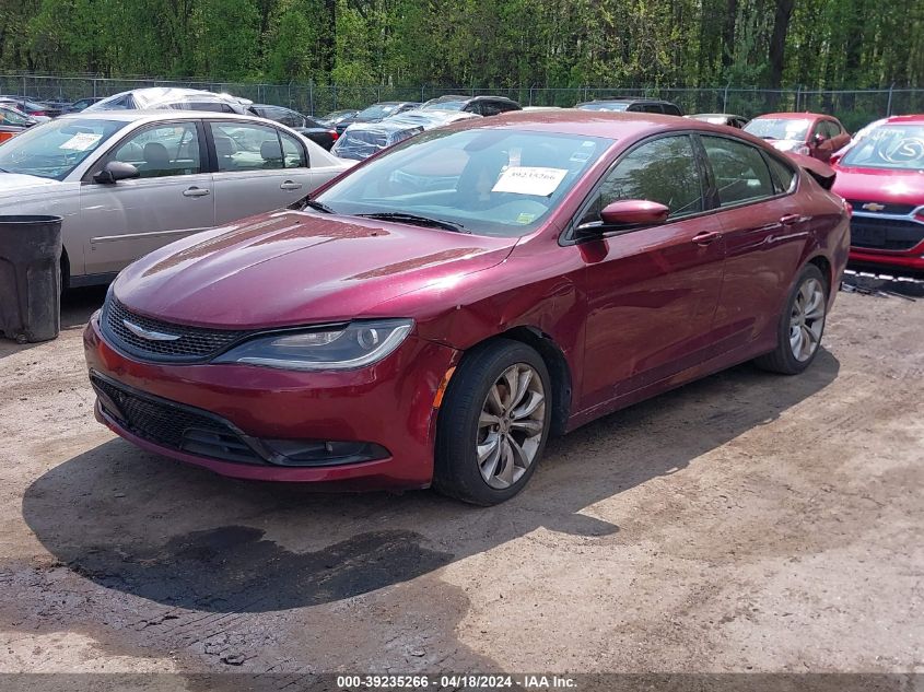 2015 Chrysler 200 S VIN: 1C3CCCBB1FN681435 Lot: 39235266