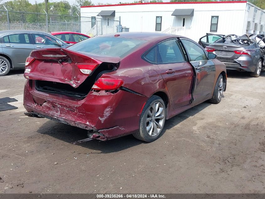 2015 Chrysler 200 S VIN: 1C3CCCBB1FN681435 Lot: 39235266
