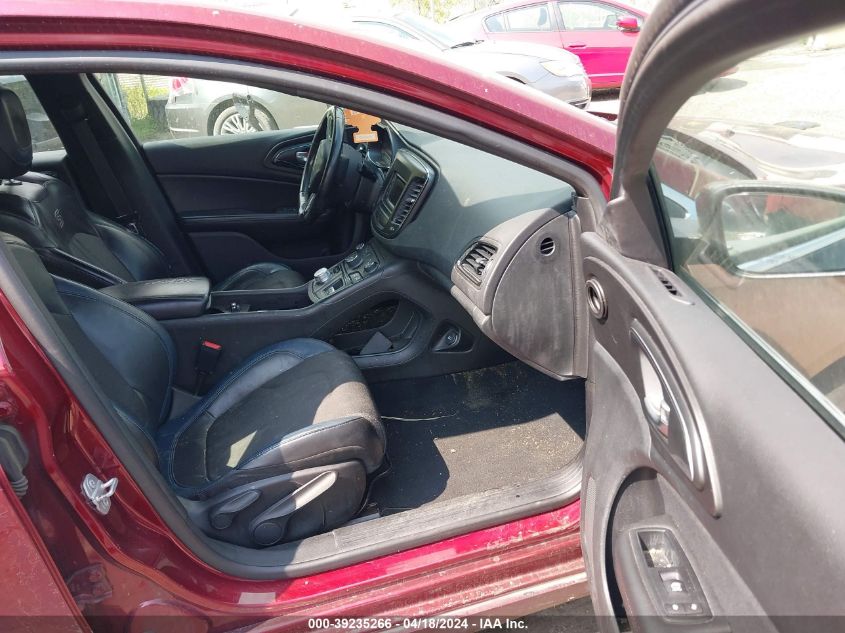 2015 Chrysler 200 S VIN: 1C3CCCBB1FN681435 Lot: 39235266