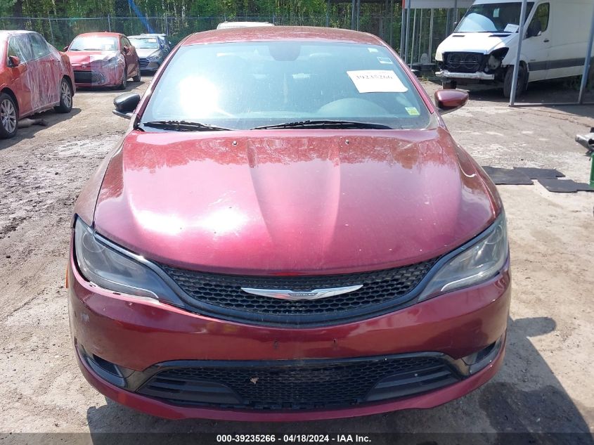 2015 Chrysler 200 S VIN: 1C3CCCBB1FN681435 Lot: 39235266