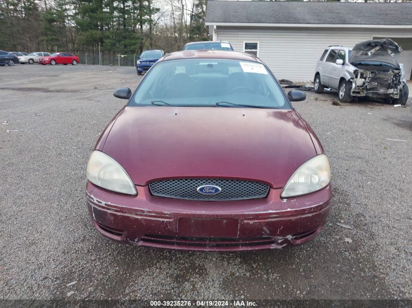 2007 Ford Taurus Se VIN: 1FAFP53U07A142831 Lot: 39235276