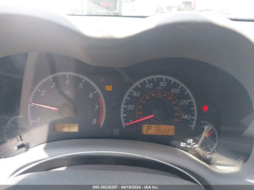 2010 Toyota Corolla Le VIN: 1NXBU4EE0AZ286334 Lot: 39235297