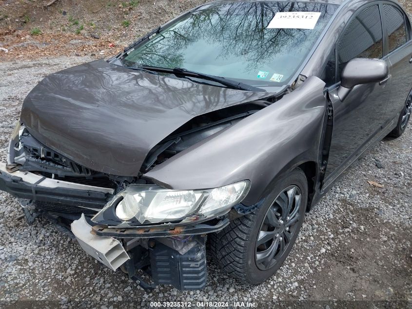 2009 Honda Civic Lx VIN: 2HGFA16579H525468 Lot: 39235312