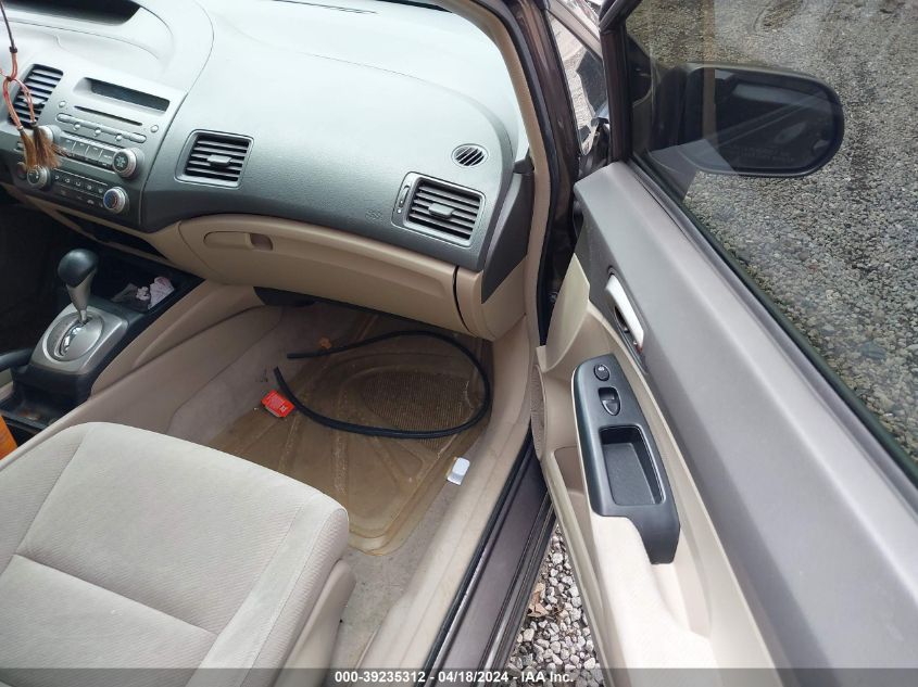 2009 Honda Civic Lx VIN: 2HGFA16579H525468 Lot: 39235312