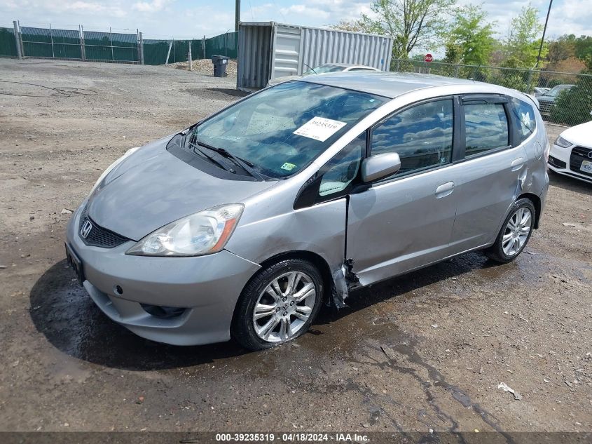 2010 Honda Fit Sport VIN: JHMGE8H46AS007660 Lot: 39235319