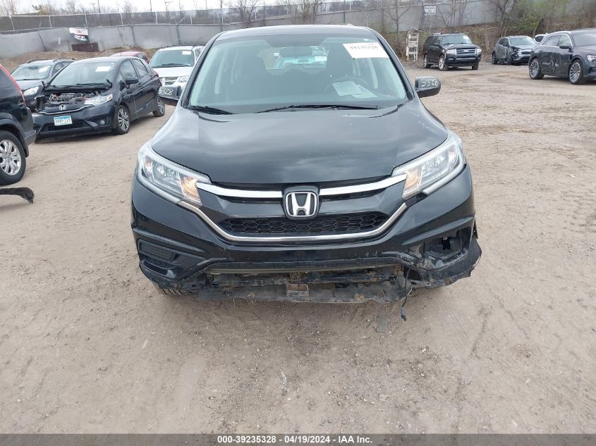 2015 Honda Cr-V Lx VIN: 5J6RM4H36FL117570 Lot: 39235328
