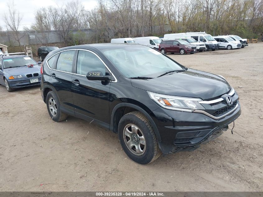 2015 Honda Cr-V Lx VIN: 5J6RM4H36FL117570 Lot: 39235328