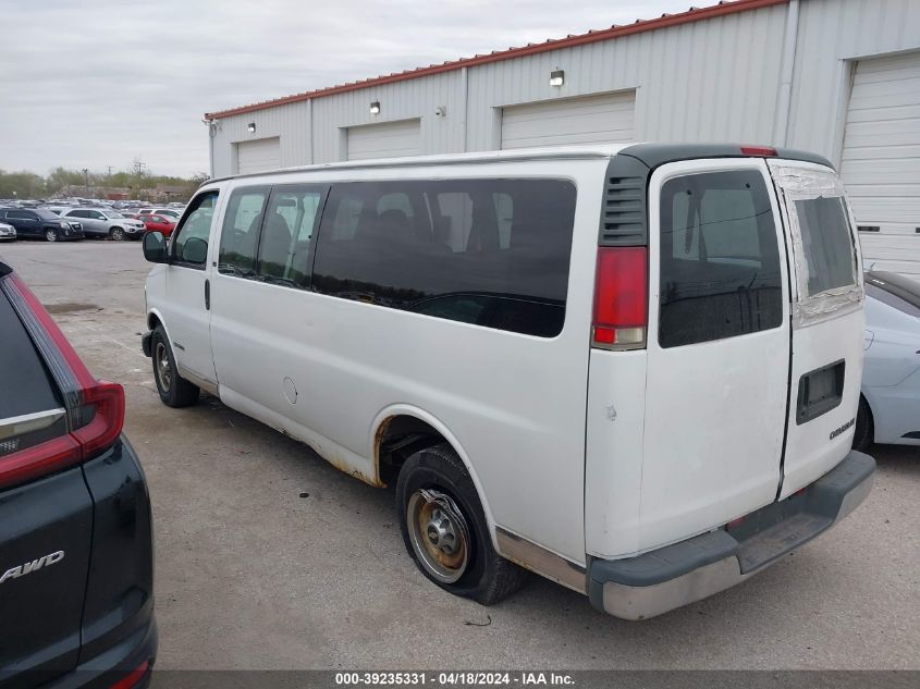 2000 Chevrolet Express VIN: 1GAHG39R9Y1131282 Lot: 39235331