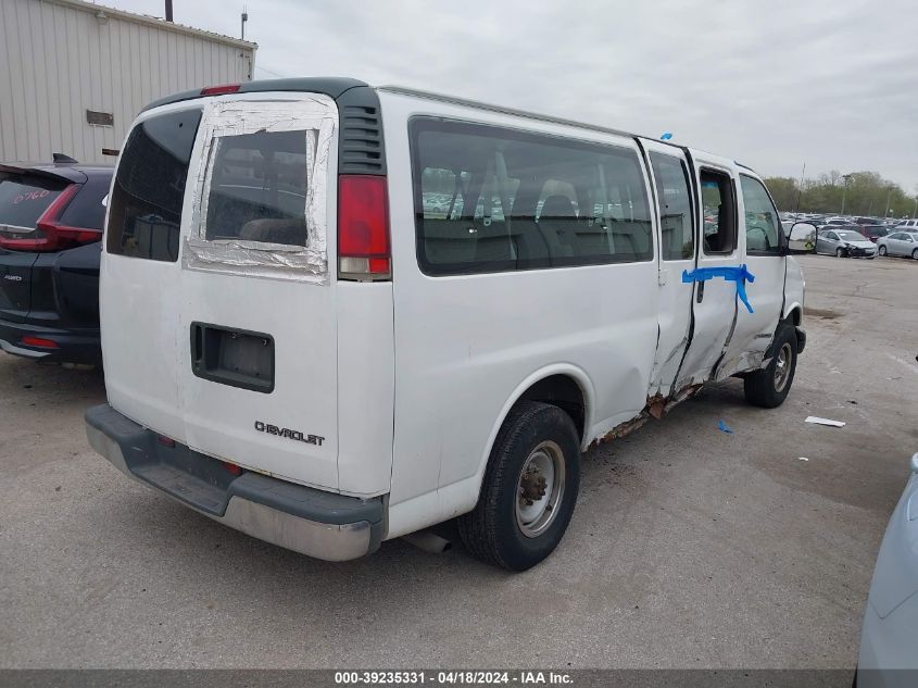 2000 Chevrolet Express VIN: 1GAHG39R9Y1131282 Lot: 39235331