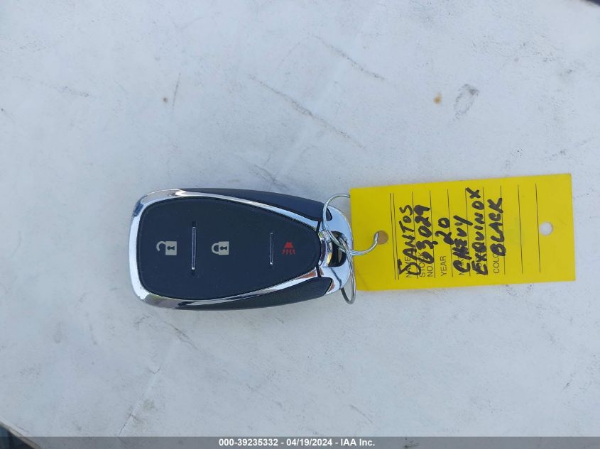 2020 Chevrolet Equinox Fwd 1Fl VIN: 2GNAXFEVXL6260688 Lot: 39235332