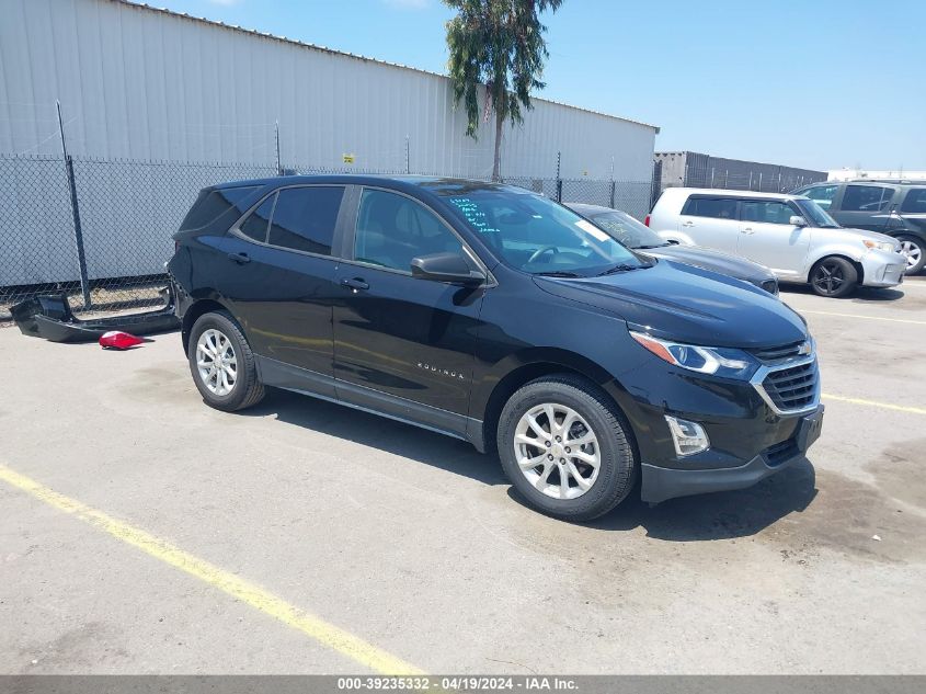 2020 Chevrolet Equinox Fwd 1Fl VIN: 2GNAXFEVXL6260688 Lot: 39235332